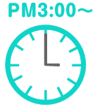 PM1：00～